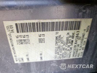 Zdjęcie 13 z 13 samochodu: 2009 NISSAN MAXIMA S VIN:1N4AA51E29C845863 - miniatura
