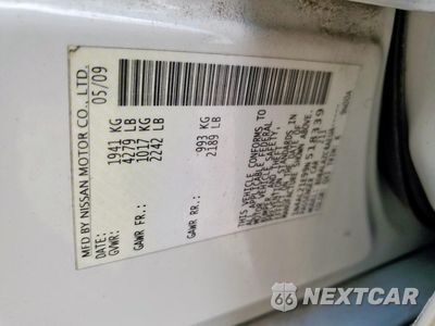 Zdjęcie 12 z 12 samochodu: 2009 NISSAN ALTIMA 2.5 VIN:1N4AL21E99N518339 - miniatura