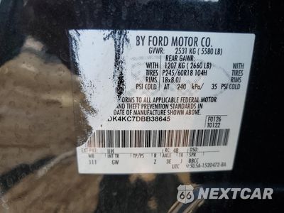 Zdjęcie 13 z 13 samochodu: 2013 FORD EDGE LIMITED VIN:2FMDK4KC7DBB38645 - miniatura