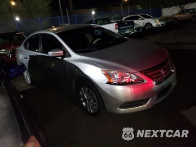 Czwarte zdjęcie samochodu z boku: 2014 NISSAN SENTRA S VIN:3N1AB7AP0EY334290 - miniatura