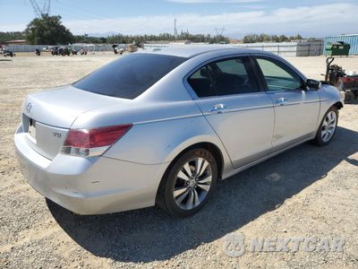 Trzecie zdjęcie samochodu z tyłu: 2009 HONDA ACCORD EXL VIN:1HGCP36859A001452 - miniatura
