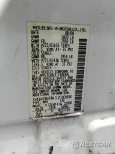 Zdjęcie 14 z 14 samochodu: 2008 NISSAN QUEST S VIN:5N1BV28U78N123088 - miniatura