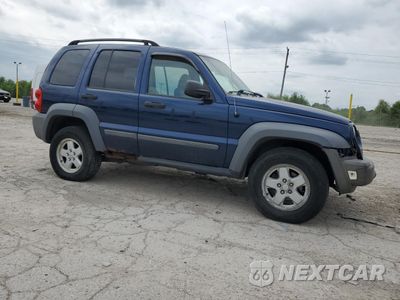 Czwarte zdjęcie samochodu z boku: 2005 JEEP LIBERTY SPORT VIN:1J4GL48KX5W558147 - miniatura