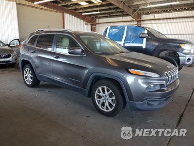 Czwarte zdjęcie samochodu z boku: 2016 JEEP CHEROKEE LATITUDE VIN:1C4PJLCB9GW347134 - miniatura