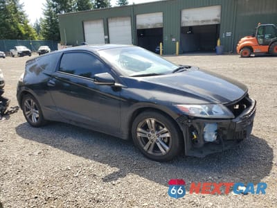 Czwarte zdjęcie samochodu z boku: 2012 HONDA CR-Z EX VIN:JHMZF1C64CS002739 - miniatura
