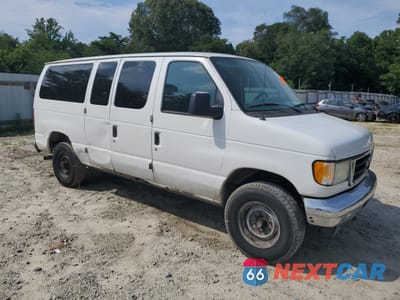 Czwarte zdjęcie samochodu z boku: 2007 FORD ECONOLINE E350 SUPER DUTY WAGON VIN:1FBNE31L57DB06378 - miniatura