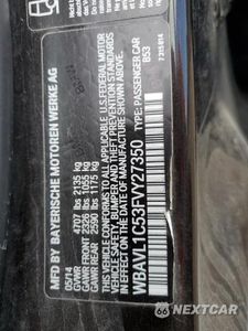 Zdjęcie 13 z 13 samochodu: 2015 BMW X1 XDRIVE28I VIN:WBAVL1C53FVY27350 - miniatura