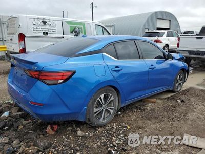 Trzecie zdjęcie samochodu z tyłu: 2021 NISSAN SENTRA SV VIN:3N1AB8CV5MY209060 - miniatura