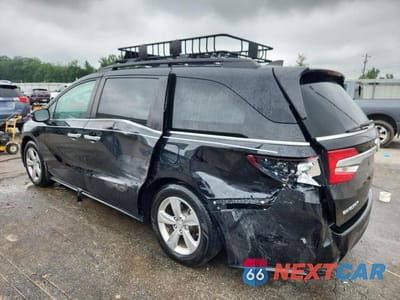 Drugie zdjęcie samochodu z przodu: 2018 HONDA ODYSSEY EXL VIN:5FNRL6H74JB016806 - miniatura
