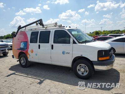 Czwarte zdjęcie samochodu z boku: 2014 CHEVROLET EXPRESS G2500 VIN:1GCWGFCA6E1914848 - miniatura