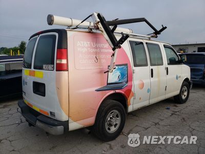 Trzecie zdjęcie samochodu z tyłu: 2014 CHEVROLET EXPRESS G2500 VIN:1GCWGFCA5E1914856 - miniatura