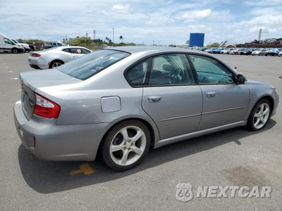 Trzecie zdjęcie samochodu z tyłu: 2008 SUBARU LEGACY 2.5I VIN:4S3BL616787219921 - miniatura