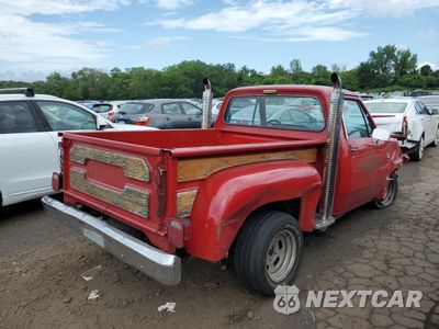 Trzecie zdjęcie samochodu z tyłu: 1979 DODGE D150 VIN:D13JS9S183822 - miniatura