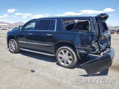 Drugie zdjęcie samochodu z przodu: 2019 CADILLAC ESCALADE ESV LUXURY VIN:1GYS3HKJ7KR147221 - miniatura