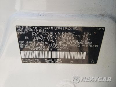 Zdjęcie 13 z 15 samochodu: 2014 TOYOTA RAV4 XLE VIN:2T3WFREV7EW089814 - miniatura