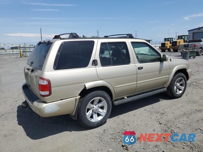 Trzecie zdjęcie samochodu z tyłu: 2002 NISSAN PATHFINDER LE VIN:JN8DR09Y52W737229 - miniatura