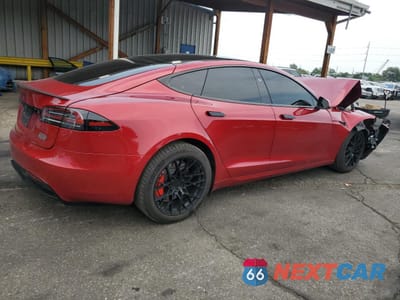 Trzecie zdjęcie samochodu z tyłu: 2023 TESLA MODEL S VIN:5YJSA1E65PF517234 - miniatura