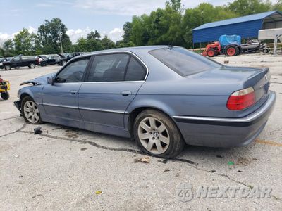 Drugie zdjęcie samochodu z przodu: 2001 BMW 740 IL VIN:WBAGH83431DP25006 - miniatura