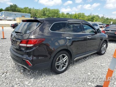 Trzecie zdjęcie samochodu z tyłu: 2018 HYUNDAI SANTA FE SE ULTIMATE VIN:KM8SRDHF6JU265770 - miniatura