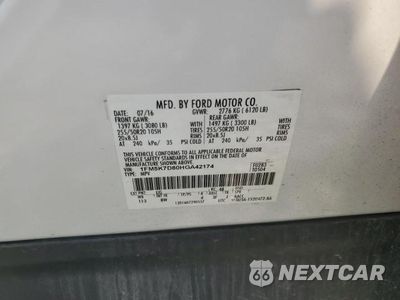 Zdjęcie 13 z 13 samochodu: 2017 FORD EXPLORER XLT VIN:1FM5K7D80HGA42174 - miniatura