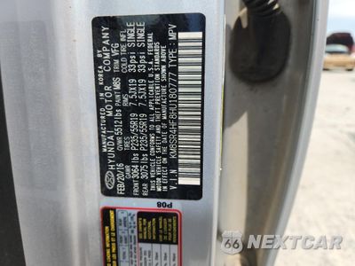 Zdjęcie 13 z 13 samochodu: 2017 HYUNDAI SANTA FE SE ULTIMATE VIN:KM8SR4HF8HU180777 - miniatura
