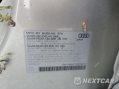 Zdjęcie 14 z 14 samochodu: 2015 AUDI Q5 TDI PREMIUM PLUS VIN:WA1CMAFP1FA059633 - miniatura