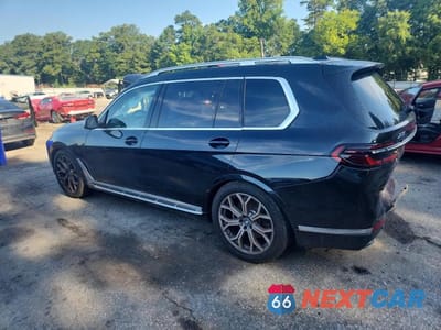 Drugie zdjęcie samochodu z przodu: 2024 BMW X7 XDRIVE40I VIN:5UX23EM01R9S23713 - miniatura