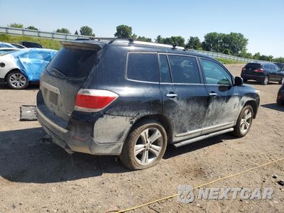 Trzecie zdjęcie samochodu z tyłu: 2011 TOYOTA HIGHLANDER LIMITED VIN:5TDDK3EH4BS066935 - miniatura