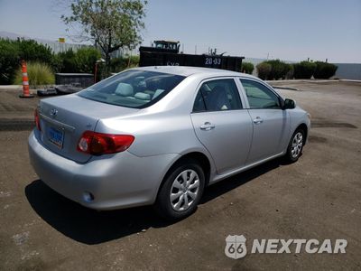 Trzecie zdjęcie samochodu z tyłu: 2010 TOYOTA COROLLA BASE VIN:1NXBU4EEXAZ184460 - miniatura