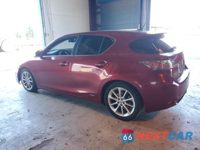 Drugie zdjęcie samochodu z przodu: 2012 LEXUS CT 200 VIN:JTHKD5BH7C2062905 - miniatura