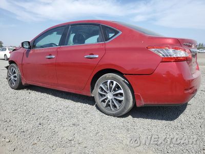 Drugie zdjęcie samochodu z przodu: 2014 NISSAN SENTRA S VIN:3N1AB7AP6EL662763 - miniatura