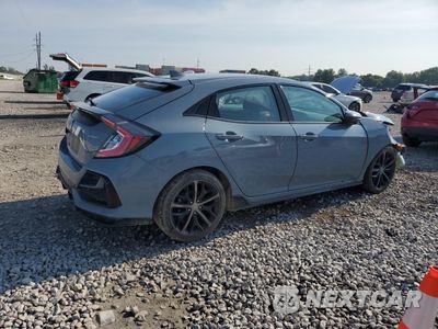 Trzecie zdjęcie samochodu z tyłu: 2021 HONDA CIVIC SPORT VIN:SHHFK7H41MU221195 - miniatura