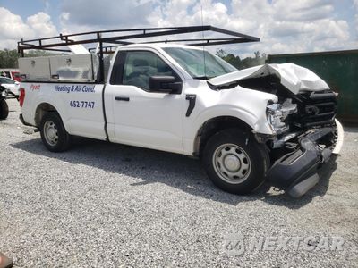 Czwarte zdjęcie samochodu z boku: 2021 FORD F150 VIN:1FTMF1CB2MKD96347 - miniatura