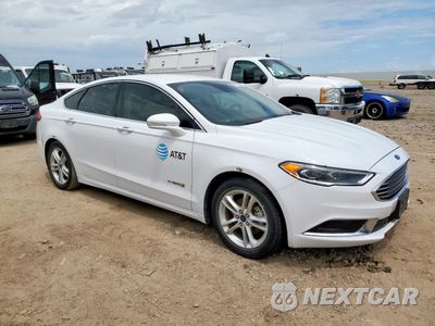 Czwarte zdjęcie samochodu z boku: 2018 FORD FUSION SE HYBRID VIN:3FA6P0LU0JR171665 - miniatura
