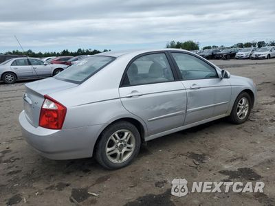Trzecie zdjęcie samochodu z tyłu: 2005 KIA SPECTRA LX VIN:KNAFE121555100500 - miniatura