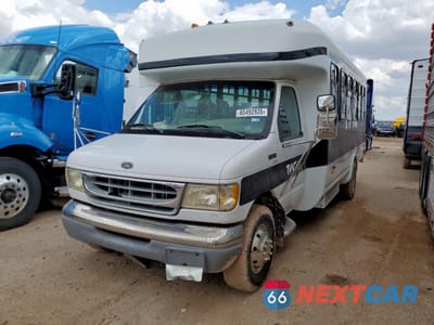 1998 FORD ECONOLINE E450 SUPER DUTY CUTAWAY VAN RV 1FDXE40S8WHB77815 - główne zdjęcie licytacji z USA - miniatura
