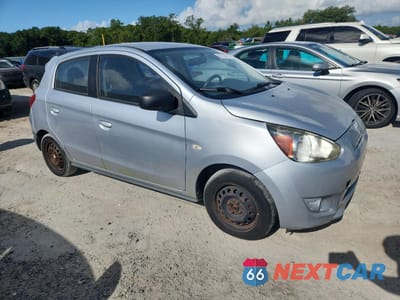 Czwarte zdjęcie samochodu z boku: 2015 MITSUBISHI MIRAGE DE VIN:ML32A3HJ3FH058704 - miniatura