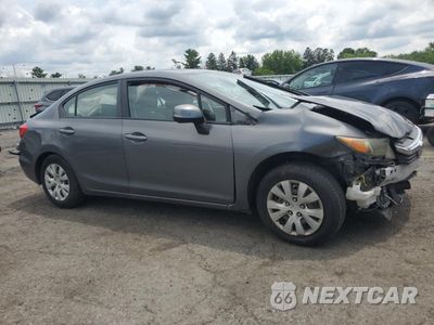 Czwarte zdjęcie samochodu z boku: 2012 HONDA CIVIC LX VIN:19XFB2F59CE311599 - miniatura