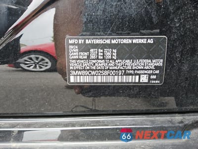 Zdjęcie 8 z 8 samochodu: 2025 BMW 330XI VIN:3MW89CW02S8F00197 - miniatura