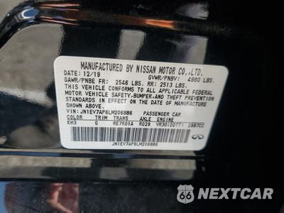 Zdjęcie 12 z 14 samochodu: 2020 INFINITI Q50 PURE VIN:JN1EV7AP6LM206886 - miniatura