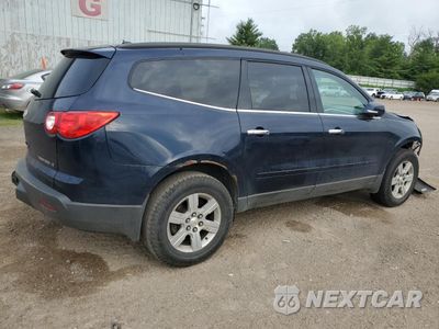 Trzecie zdjęcie samochodu z tyłu: 2010 CHEVROLET TRAVERSE LT VIN:1GNLRGED7AJ237675 - miniatura