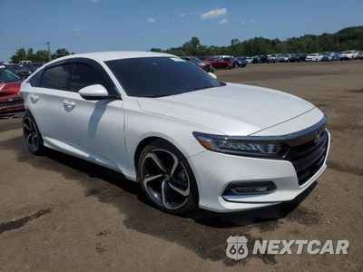 Czwarte zdjęcie samochodu z boku: 2020 HONDA ACCORD SPORT VIN:1HGCV1F37LA151861 - miniatura