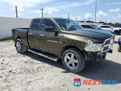Czwarte zdjęcie samochodu z boku: 2012 DODGE RAM 1500 SLT VIN:1C6RD6GT1CS189420 - miniatura
