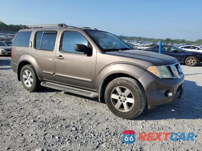 Czwarte zdjęcie samochodu z boku: 2008 NISSAN PATHFINDER S VIN:5N1AR18U78C628523 - miniatura