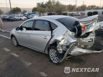 Drugie zdjęcie samochodu z przodu: 2014 NISSAN SENTRA S VIN:3N1AB7AP5EY231155 - miniatura