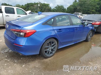 Trzecie zdjęcie samochodu z tyłu: 2024 HONDA CIVIC SPORT VIN:2HGFE2F51RH502018 - miniatura
