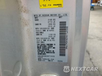 Zdjęcie 15 z 15 samochodu: 2017 NISSAN NV200 2.5S VIN:3N6CM0KN2HK712330 - miniatura