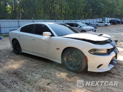 Czwarte zdjęcie samochodu z boku: 2021 DODGE CHARGER SCAT PACK VIN:2C3CDXGJ2MH584447 - miniatura