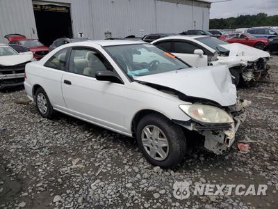 Czwarte zdjęcie samochodu z boku: 2005 HONDA CIVIC DX VP VIN:1HGEM22155L062206 - miniatura