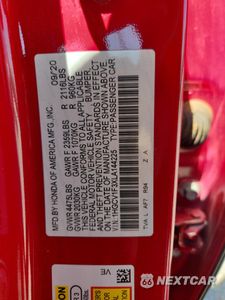 Zdjęcie 12 z 12 samochodu: 2020 HONDA ACCORD SPORT VIN:1HGCV1F3XLA144225 - miniatura